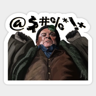 Home Alone 2: Harry Cussing Sticker